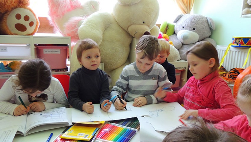 Сотрудники Агрофирмы «Подмосковное» в детском православном центре «Покров»